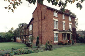 Hall Farm House (showing front and B&B accommodation) 